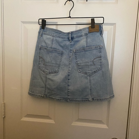 Super Cute Button Up Jean Skirt - Picture 2 of 3